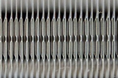 クリーニング前のアルミフィン